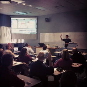 taught loop workshops today for...