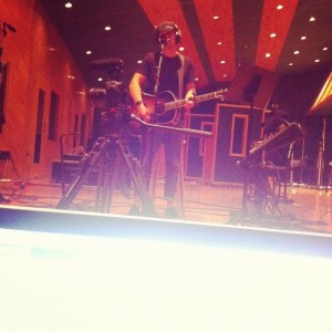 in the studio this week with...